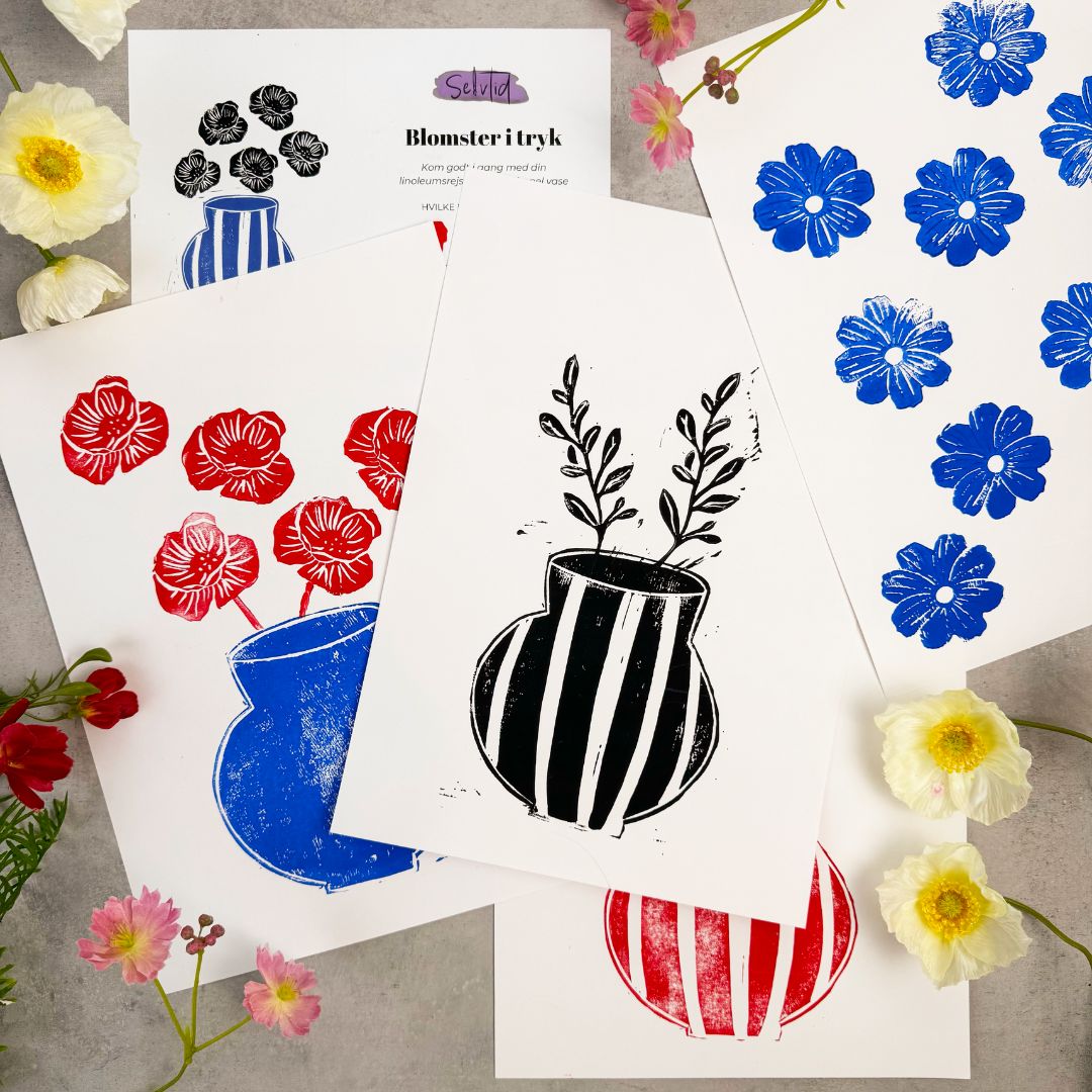 Sådan eksperimenterer du med farvelag og teksturer