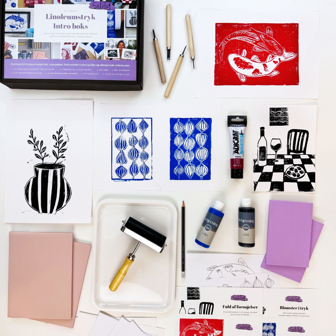 Linoleumstryk for begyndere