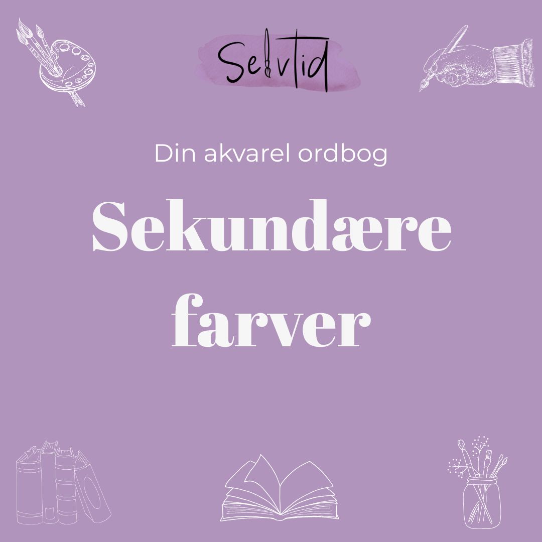 Hvordan blander du dig til sekundære farver?