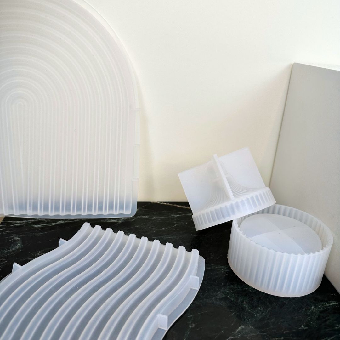 Støbeforme, Silikoneforme, Akrylforme