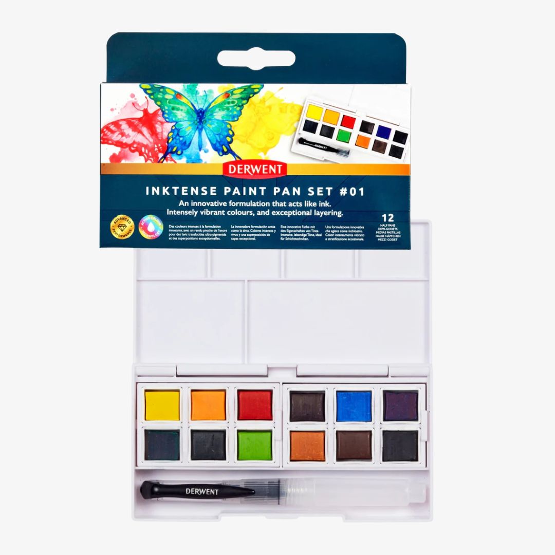 Inktense 12 farver sæt (#01)