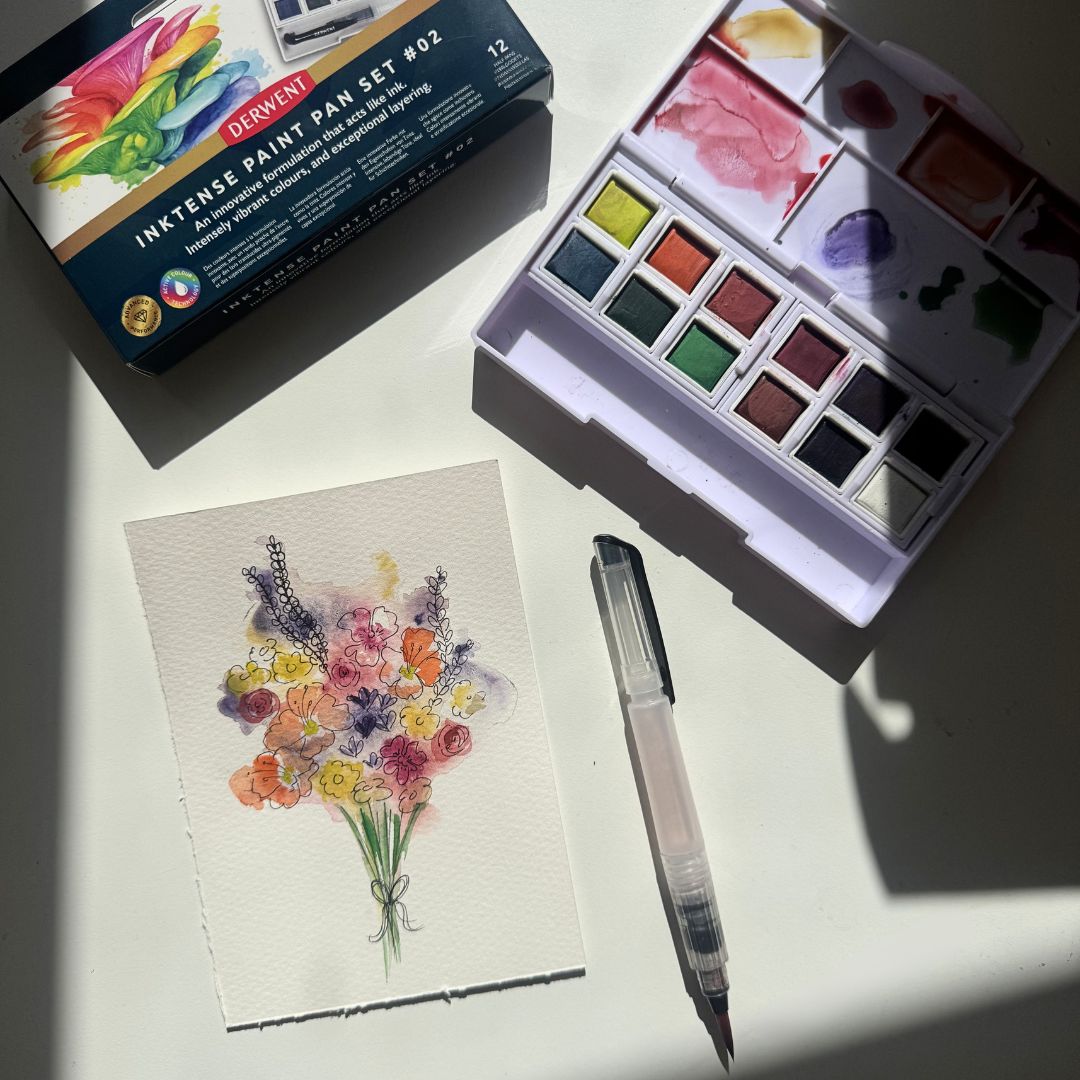 Inktense 12 farver sæt (#02)