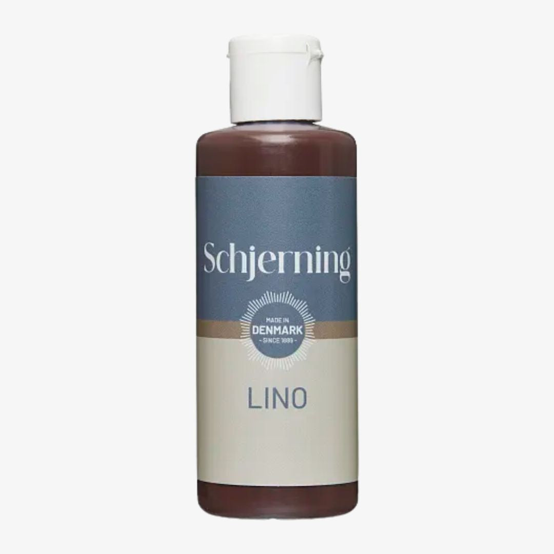 Linoleumstryksværte, Brun - 85 ml