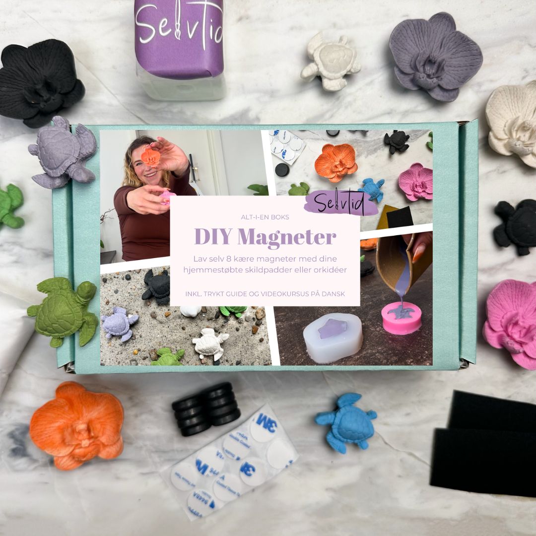 DIY støbe kit - Magneter