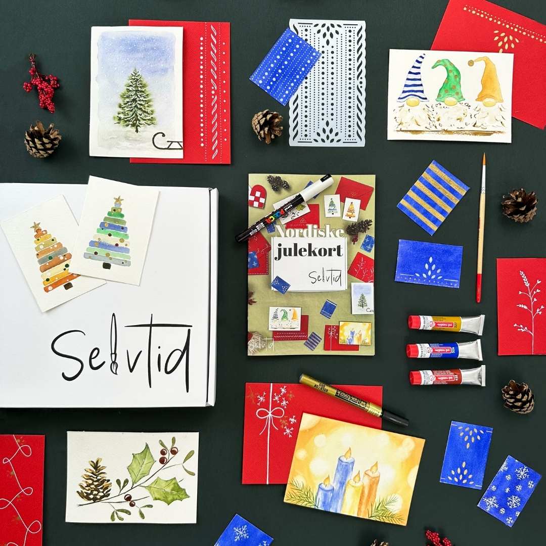 Nordisk julekort boks