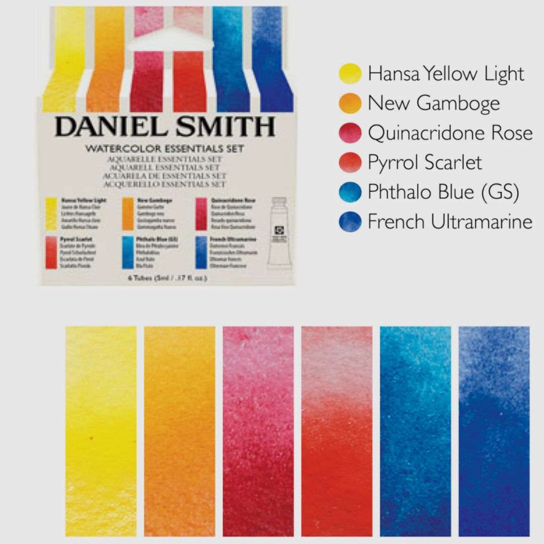 Daniel Smith Essentials Sæt 6x5ml