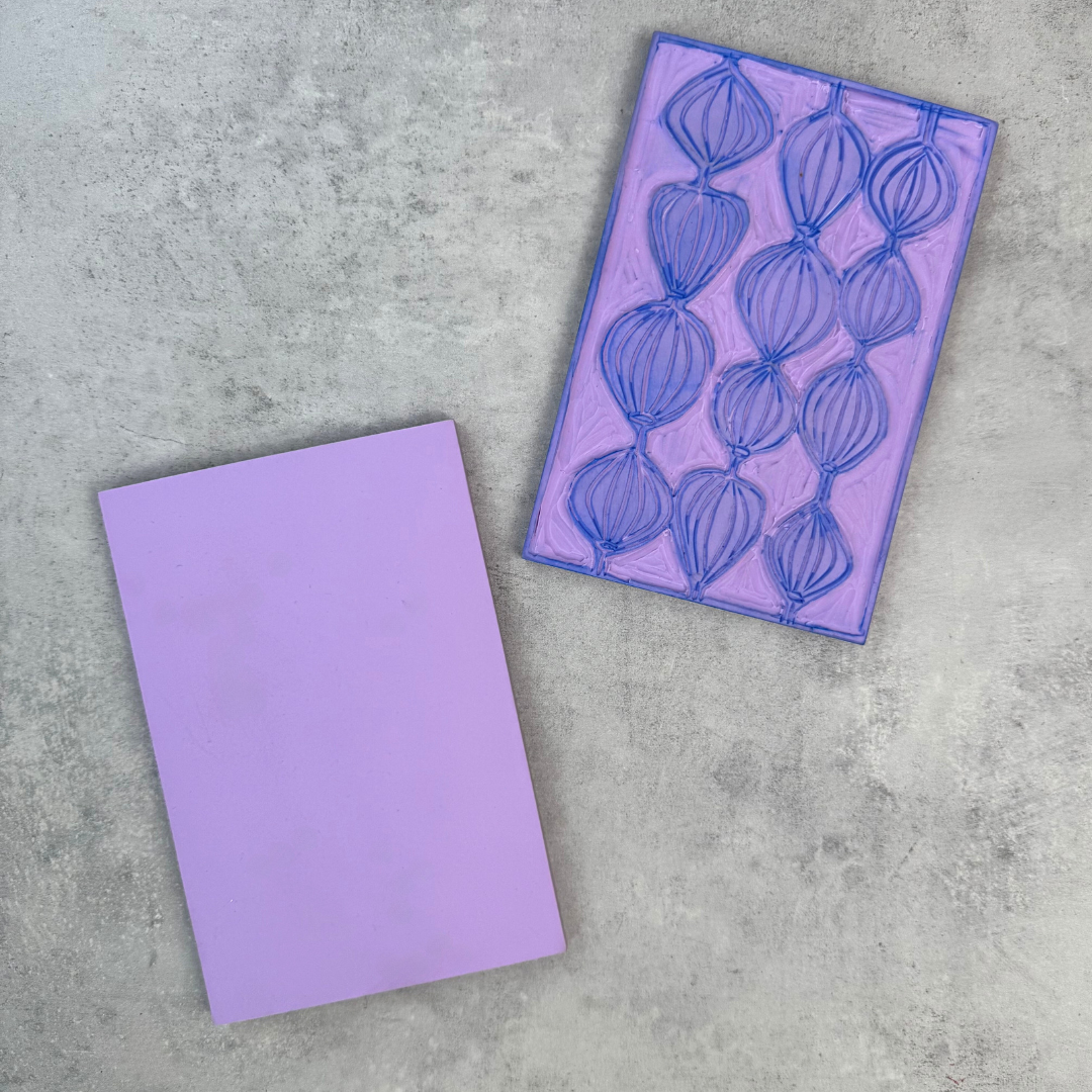 Trykplade til linoleum (A6)