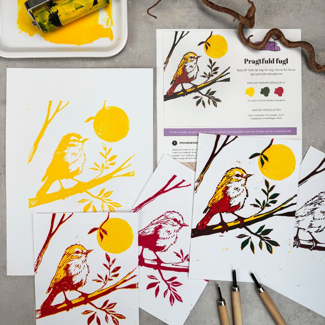 Digital boks: Linoleumstryk: Udvidet teknikker