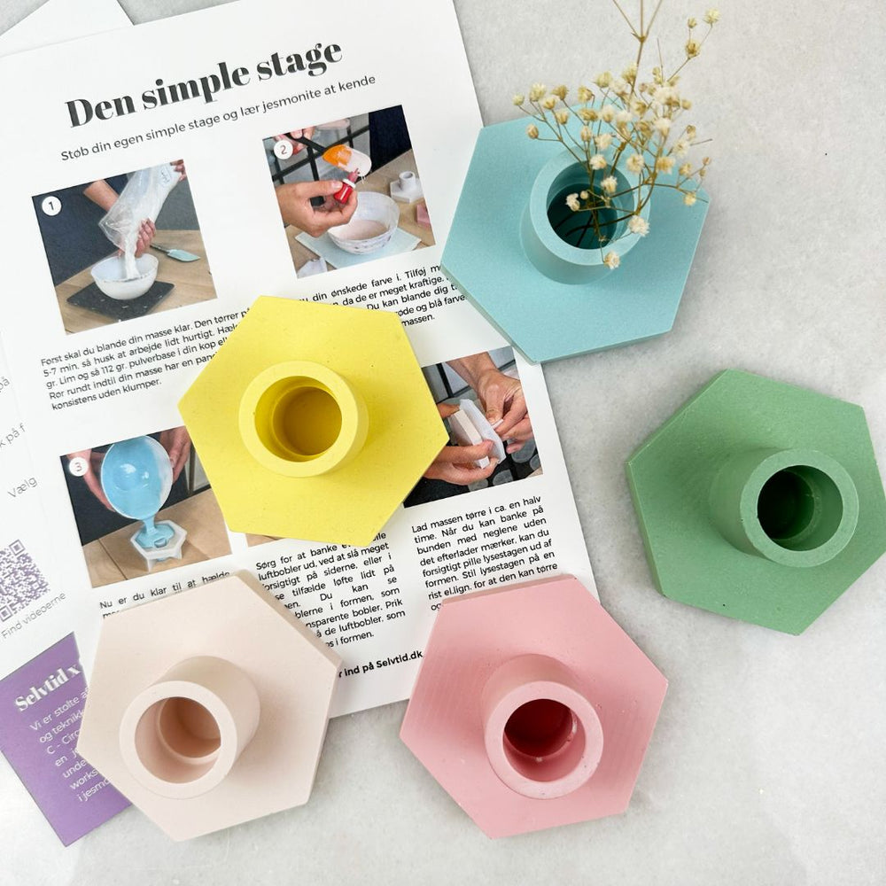 Støbe DIY kit - som gave