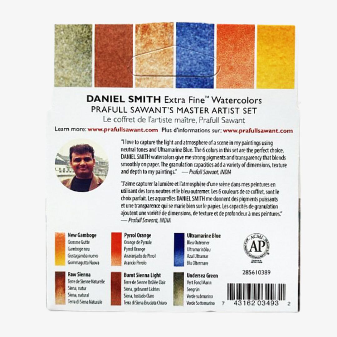 Prafull Sawant Master sæt - Daniel Smith - 6x 5ml