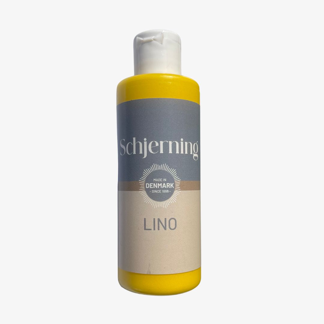 Linoleumstryksvært, Gul - 85 ml