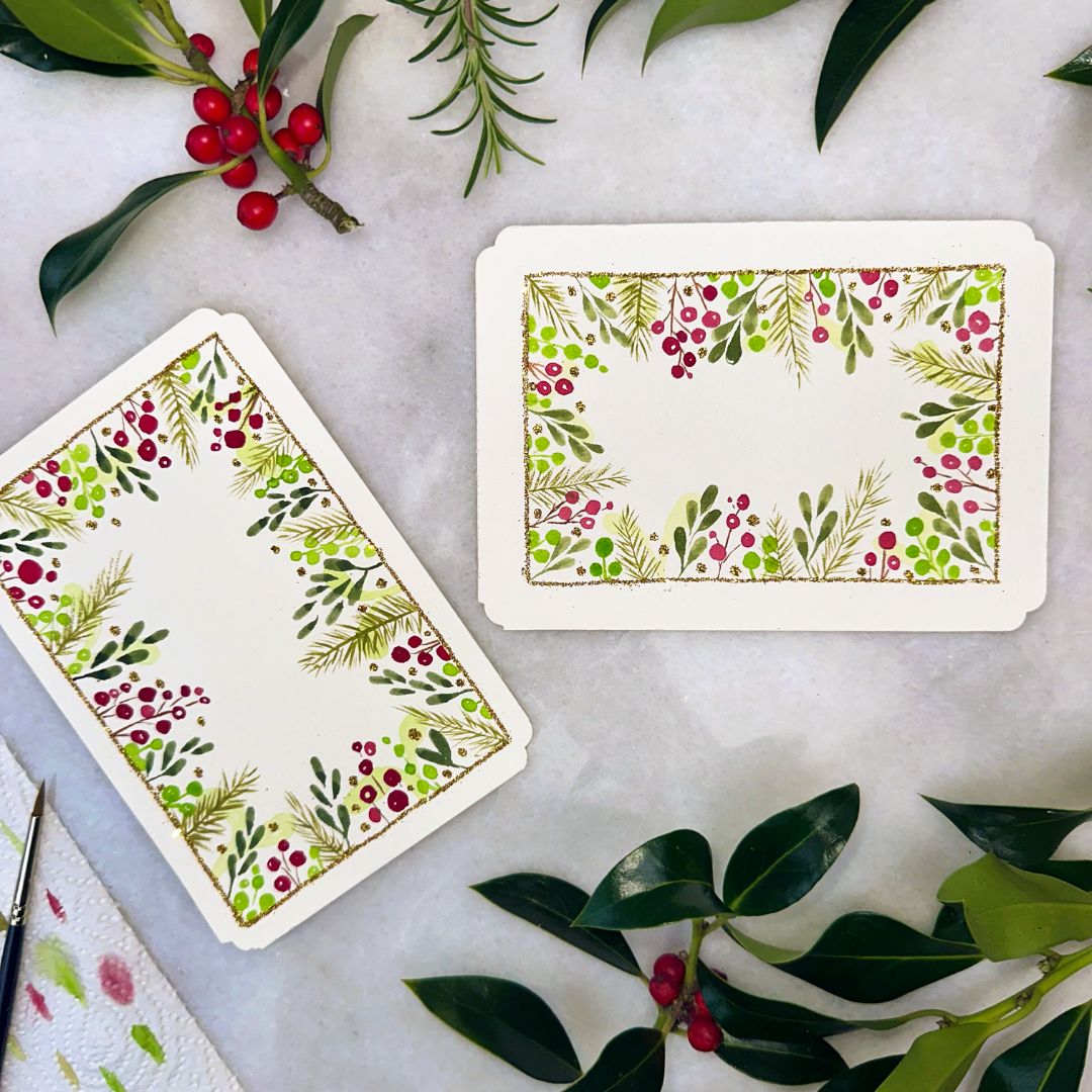 Glimmer julekortboksen