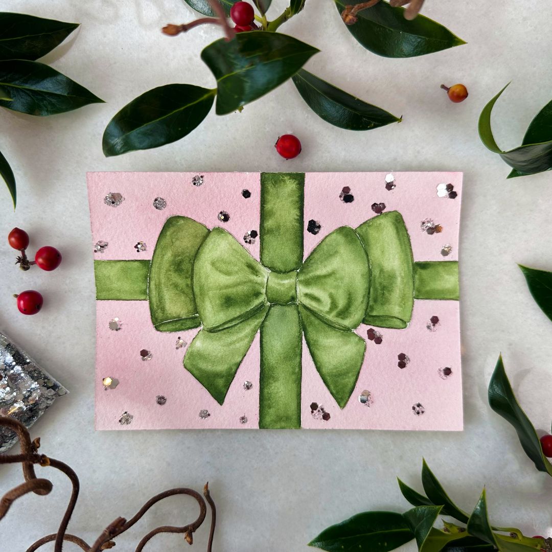 Glimmer julekortboksen