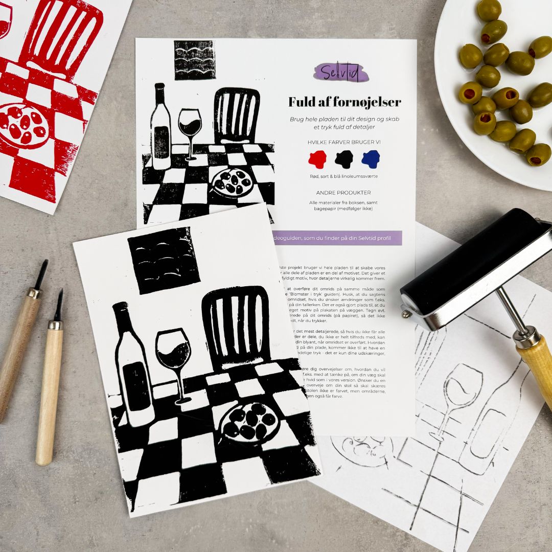 Giv gave: Linoleumstryk intro boks