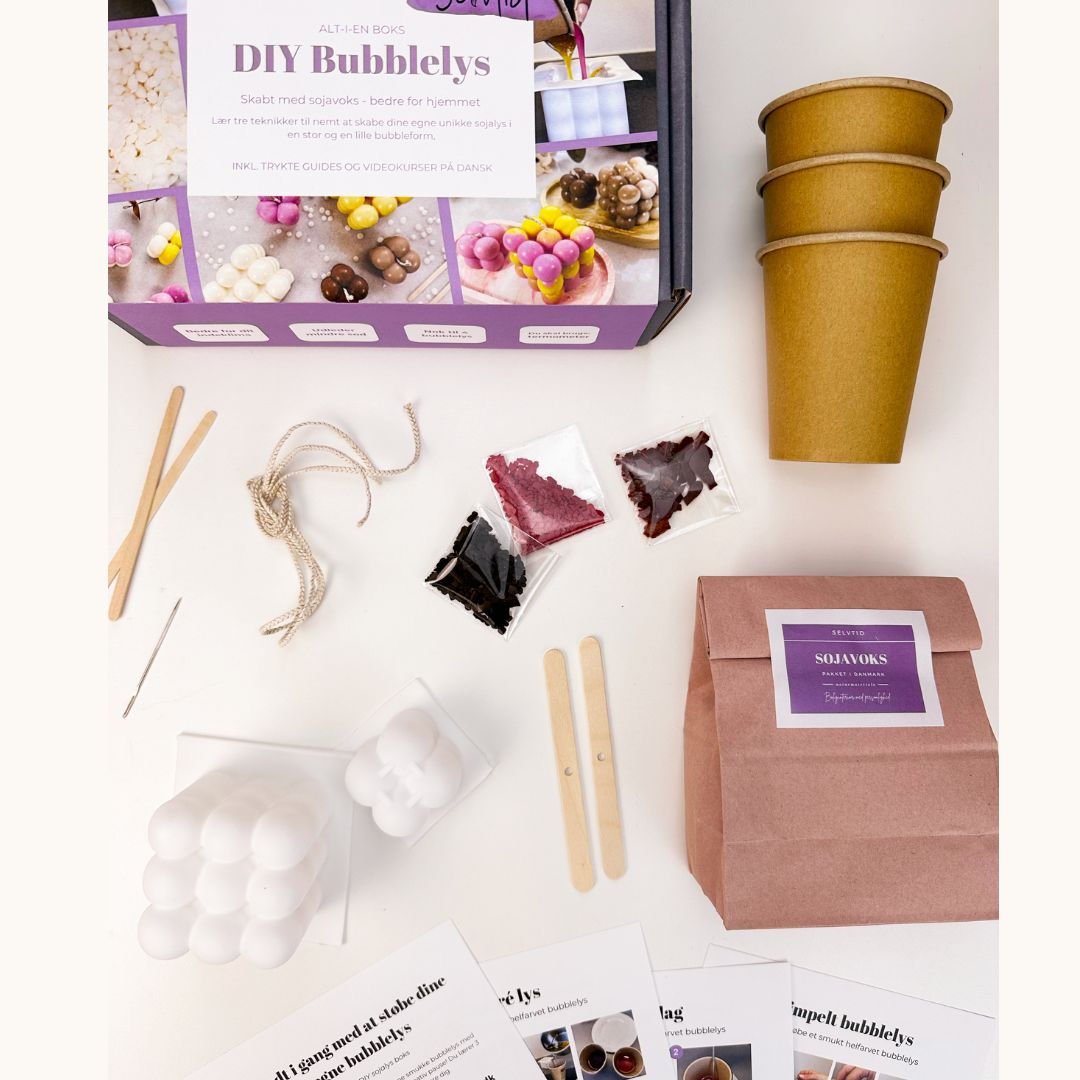 DIY sojalys starter kit: Bubblelys