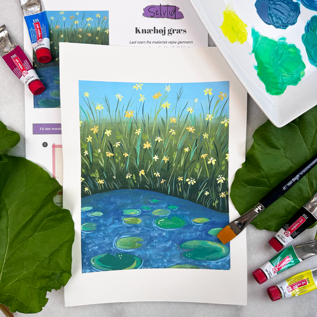 DIY: Gouache plakater boksen