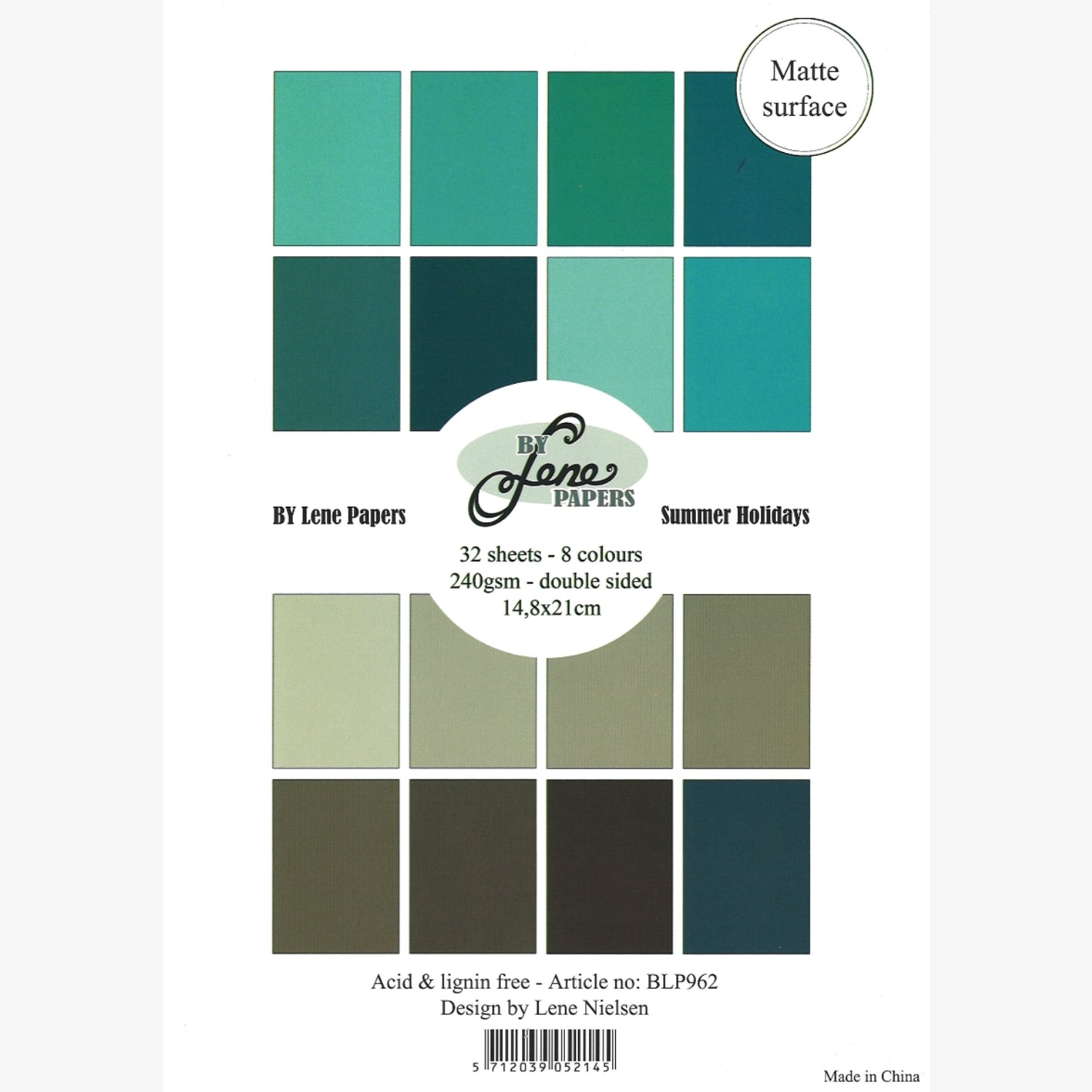 Trykpapirsæt - Summer Holidays