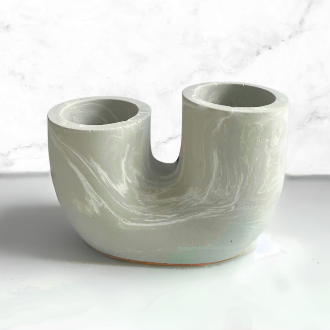 U-formet lysestage - støbeform