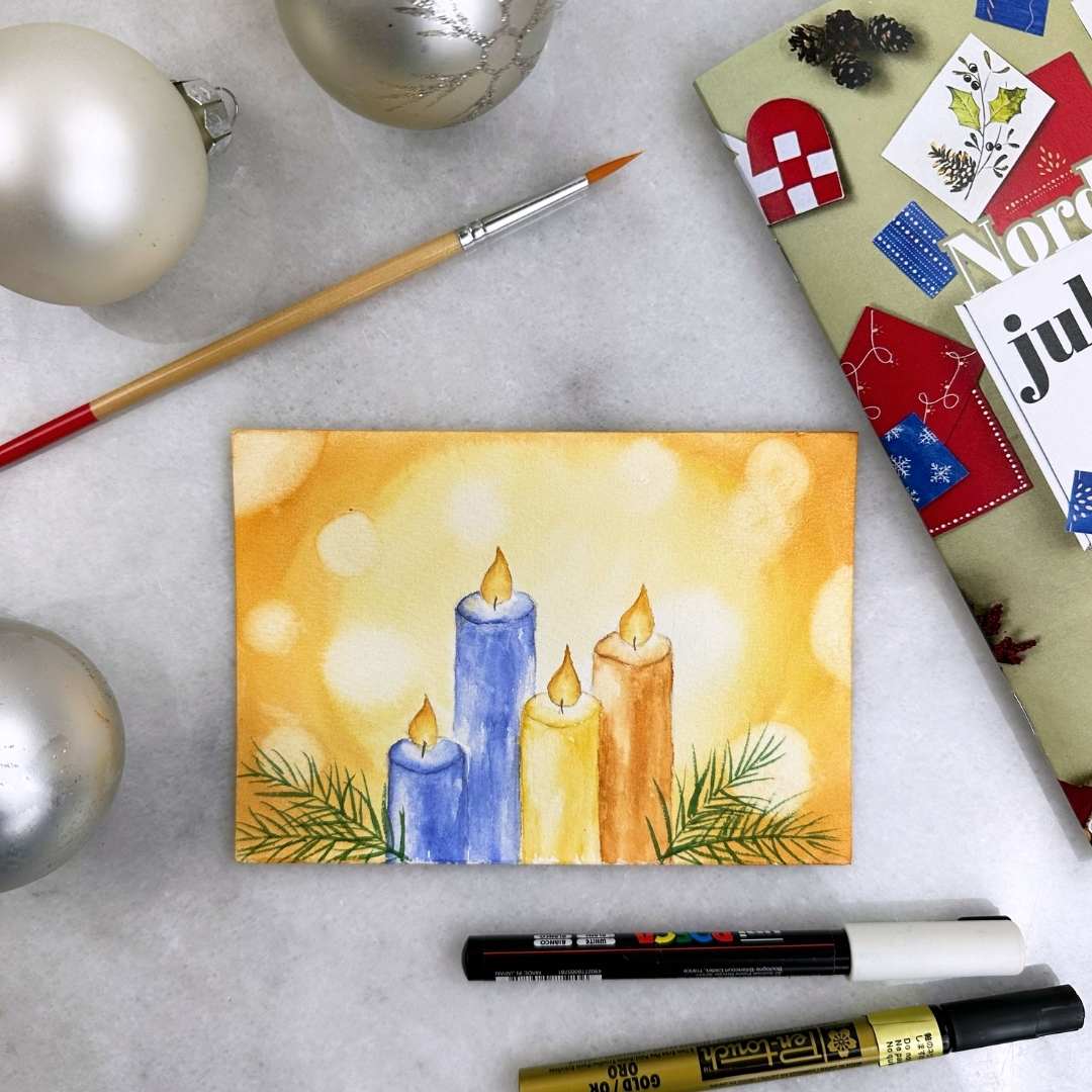 Nordisk julekort boks