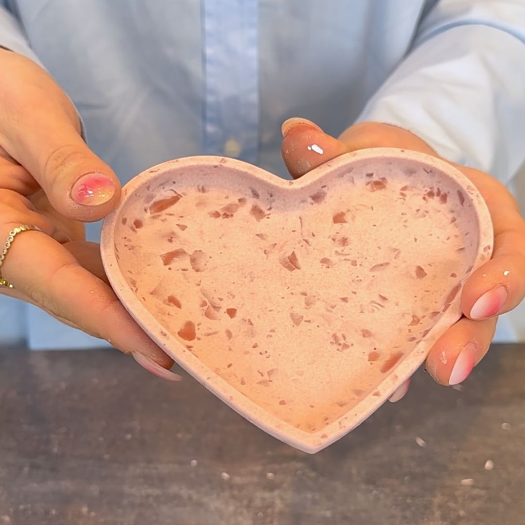 DIY støbe kit - Hjerte skåle