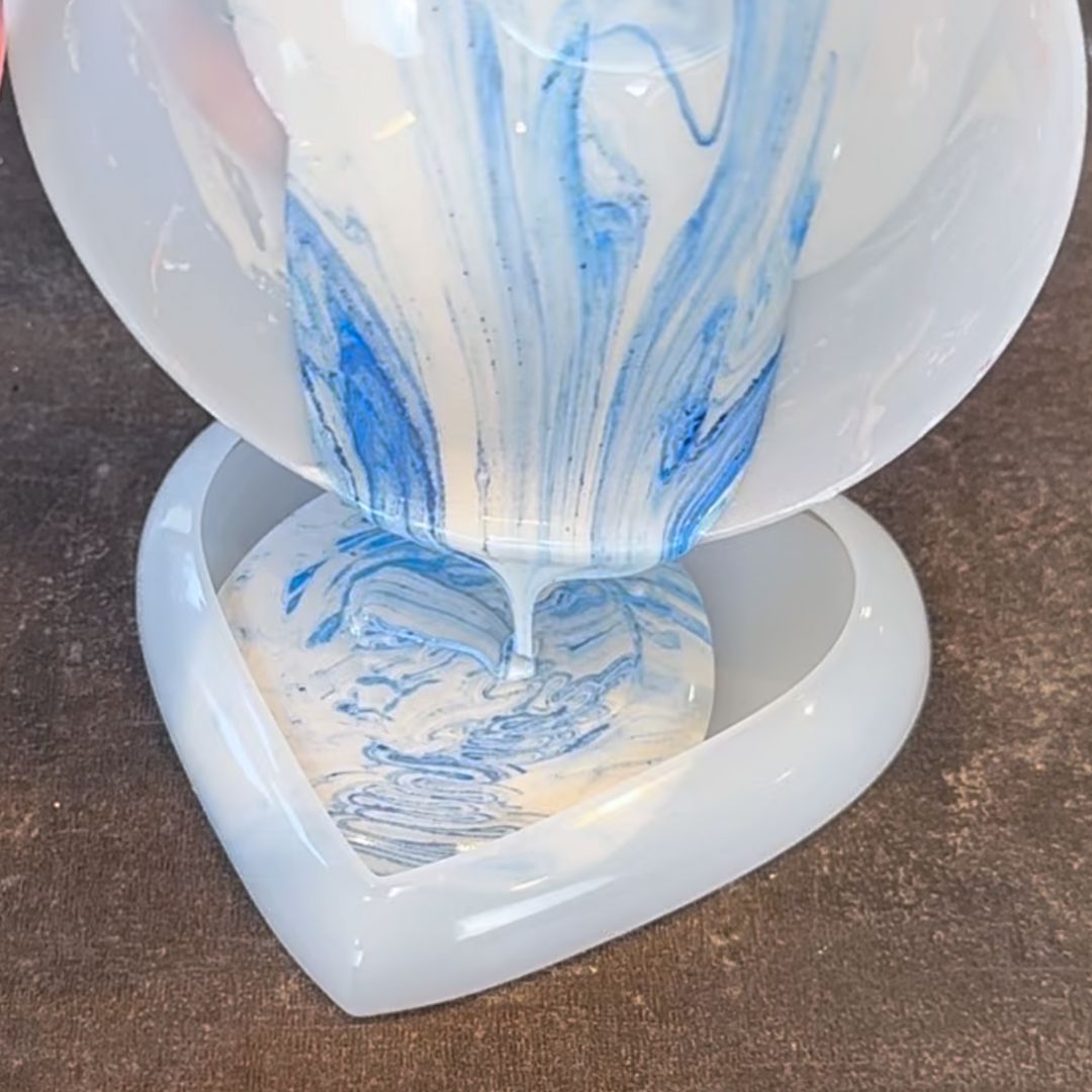 DIY støbe kit - Hjerte skåle