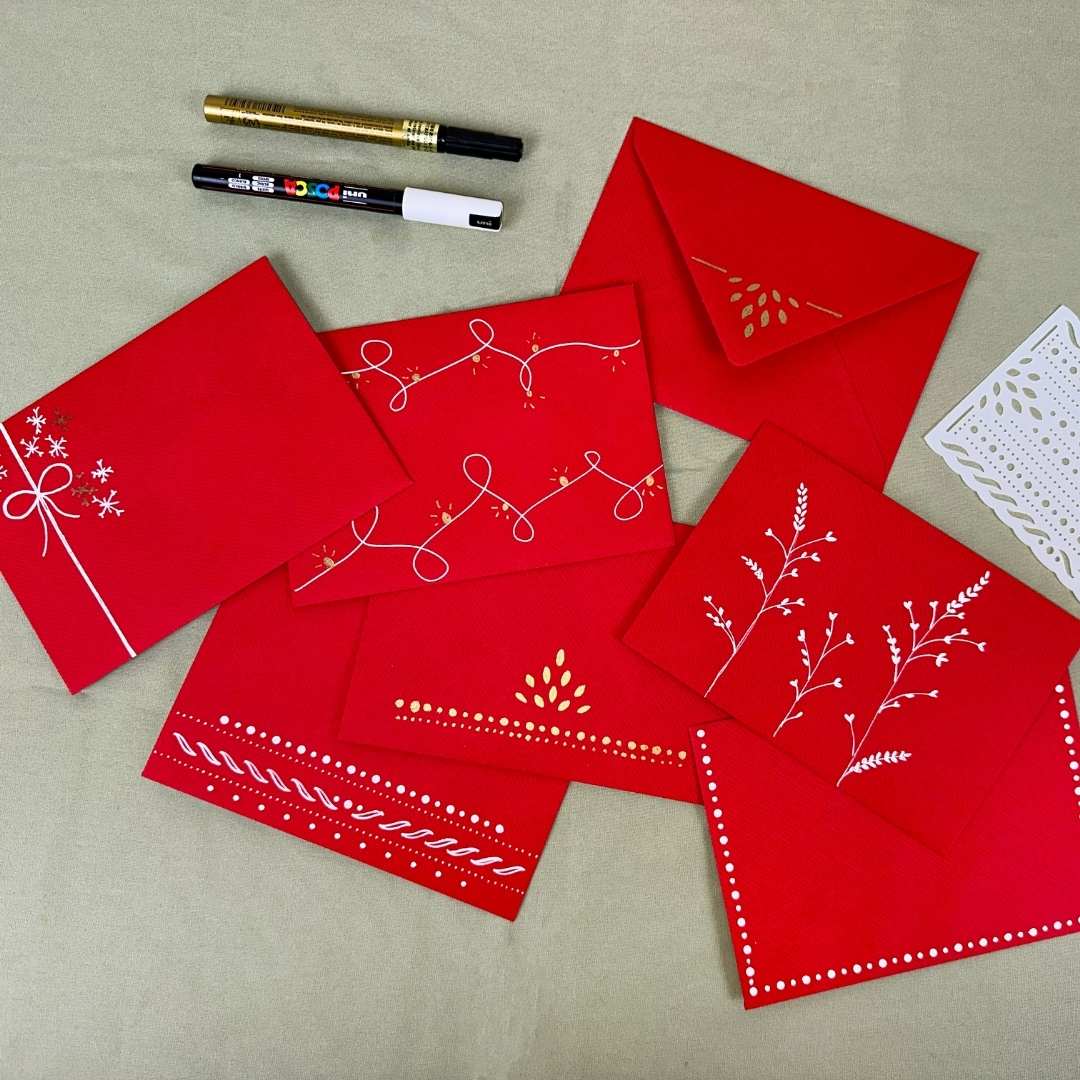 Nordisk julekort boks