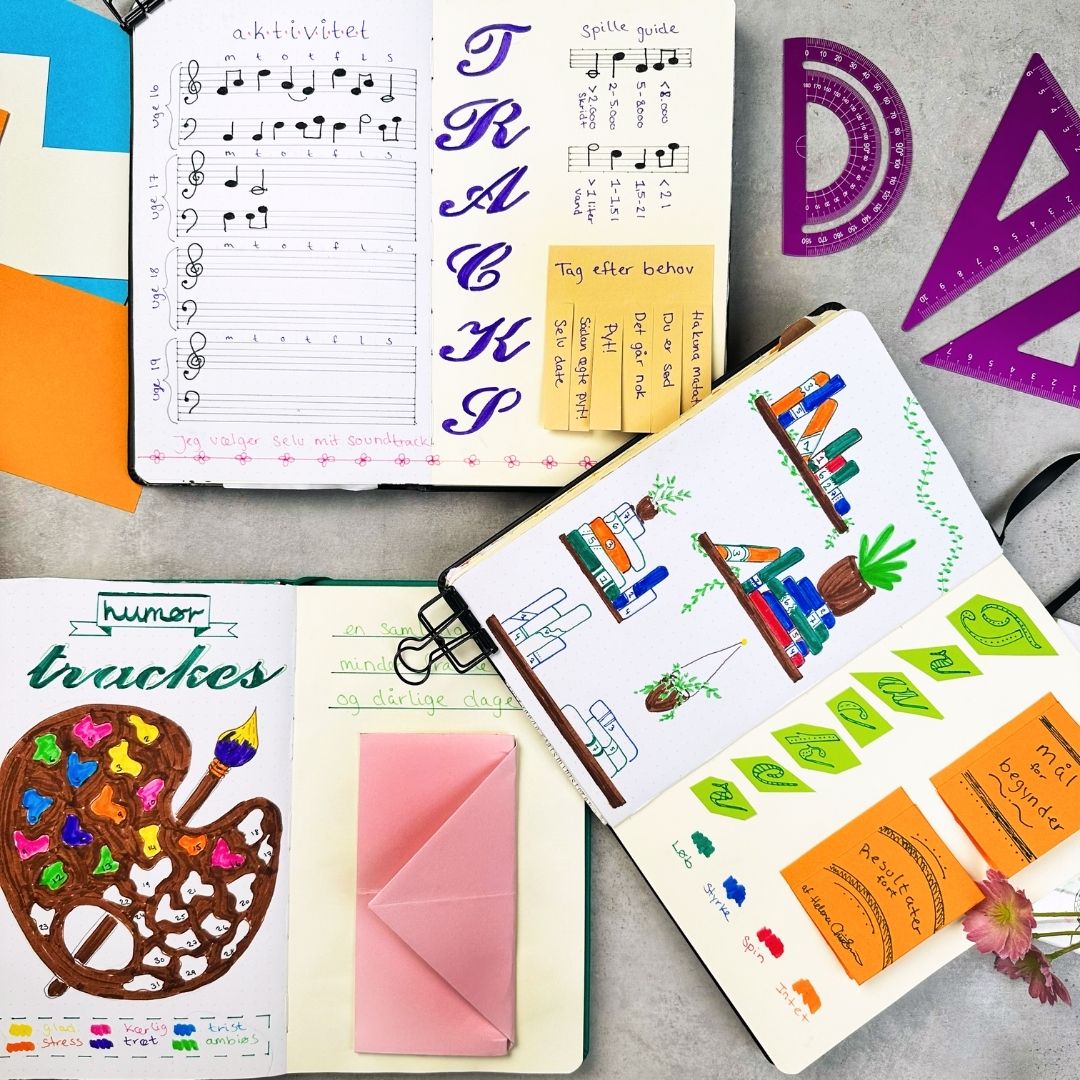 Art journal - kreative planer boksen