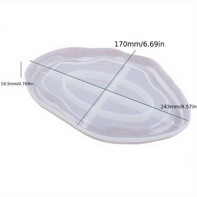 Bølget oval bakke - Støbeform