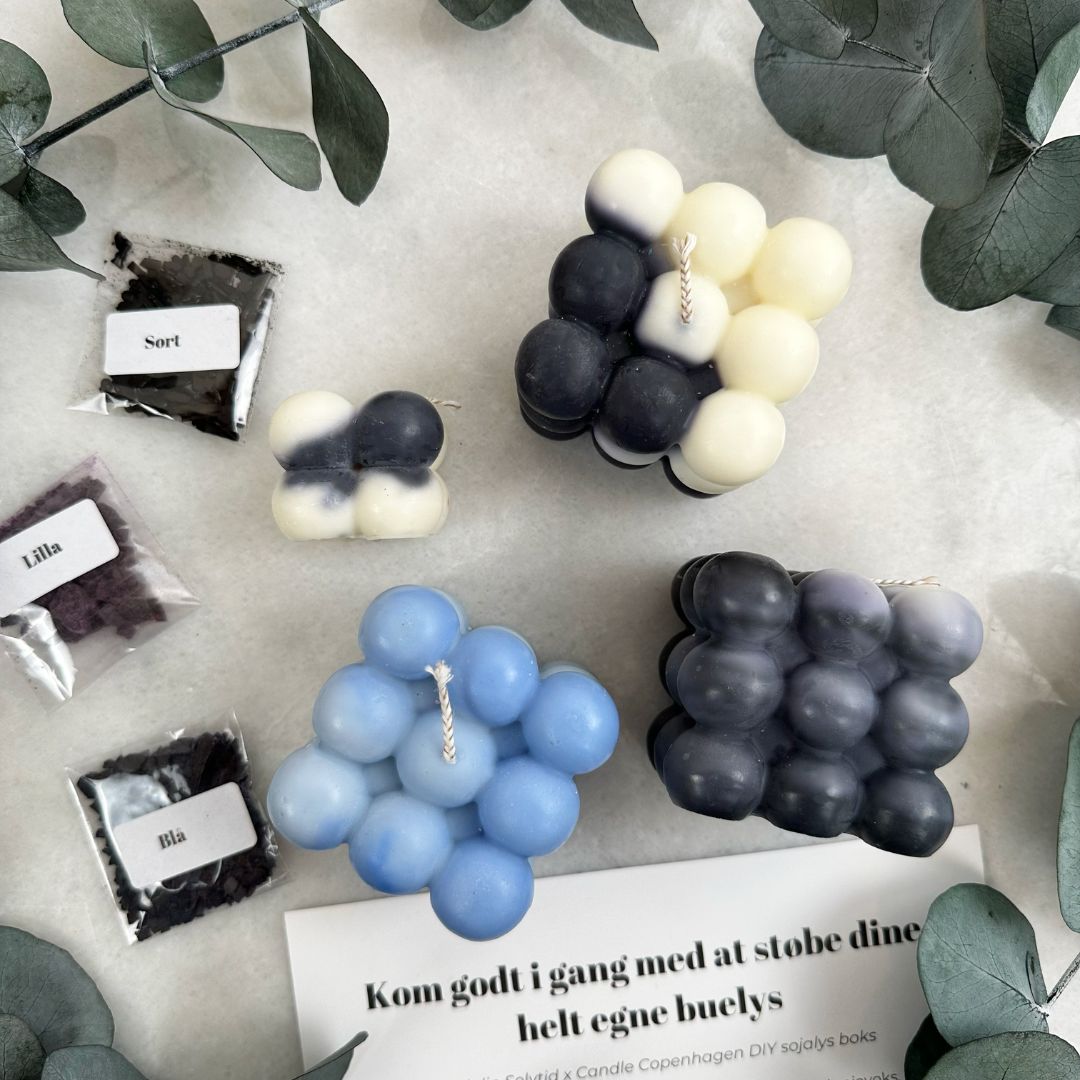 Digitalt sojalys kit: Bubblelys starter kit