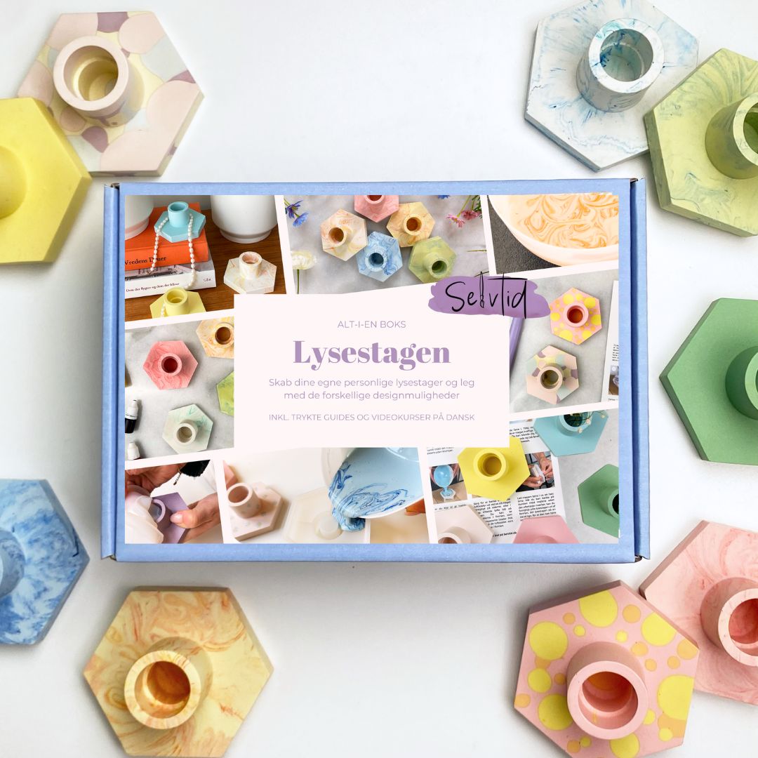 Støbning starter kit: Lysestagen