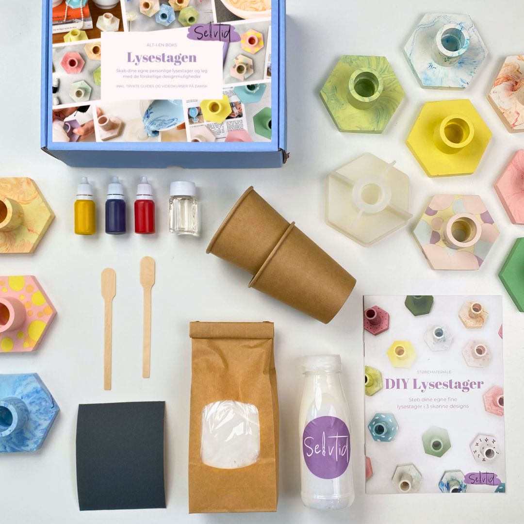 Støbning starter kit: Lysestagen