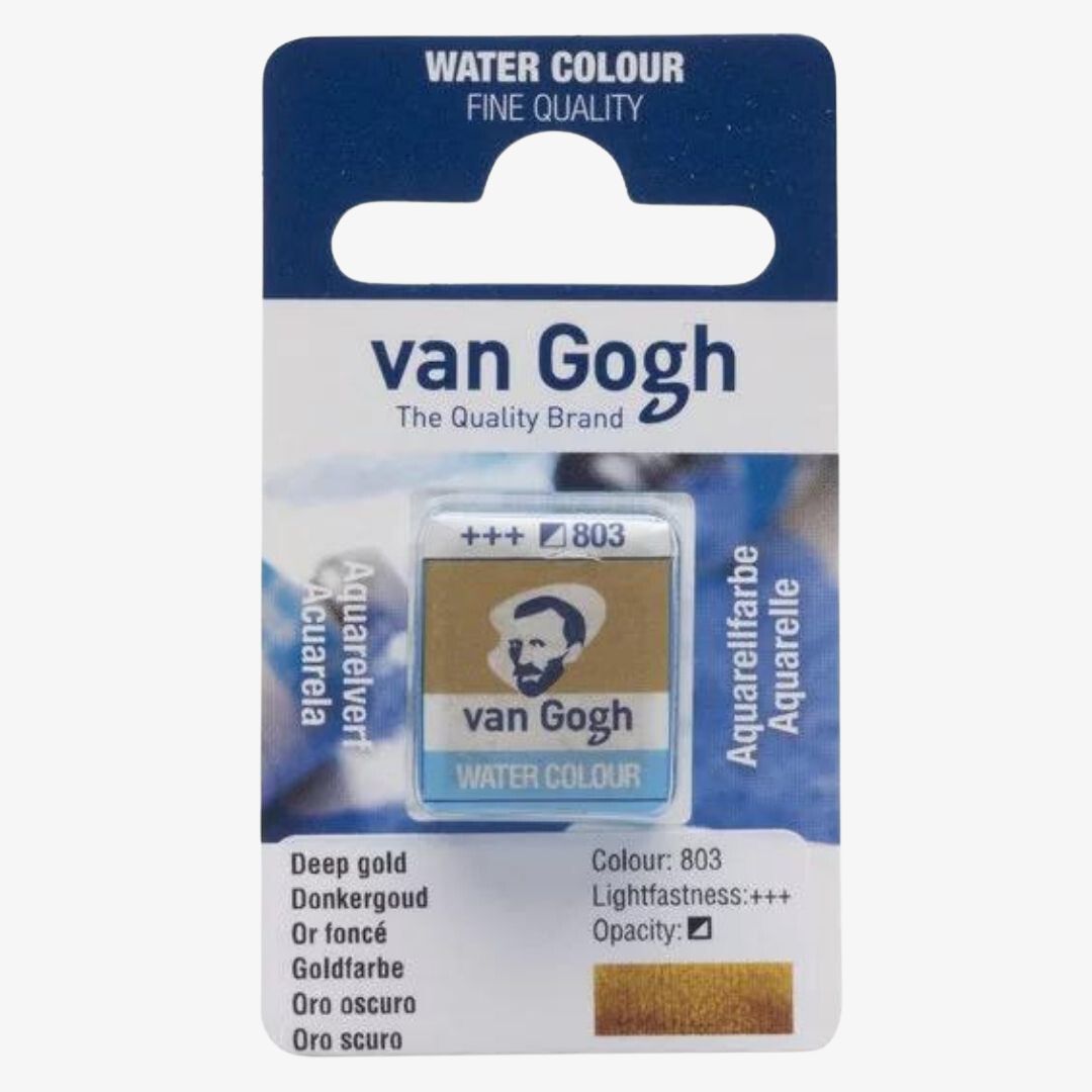 Deep Gold half pan, Van Gogh