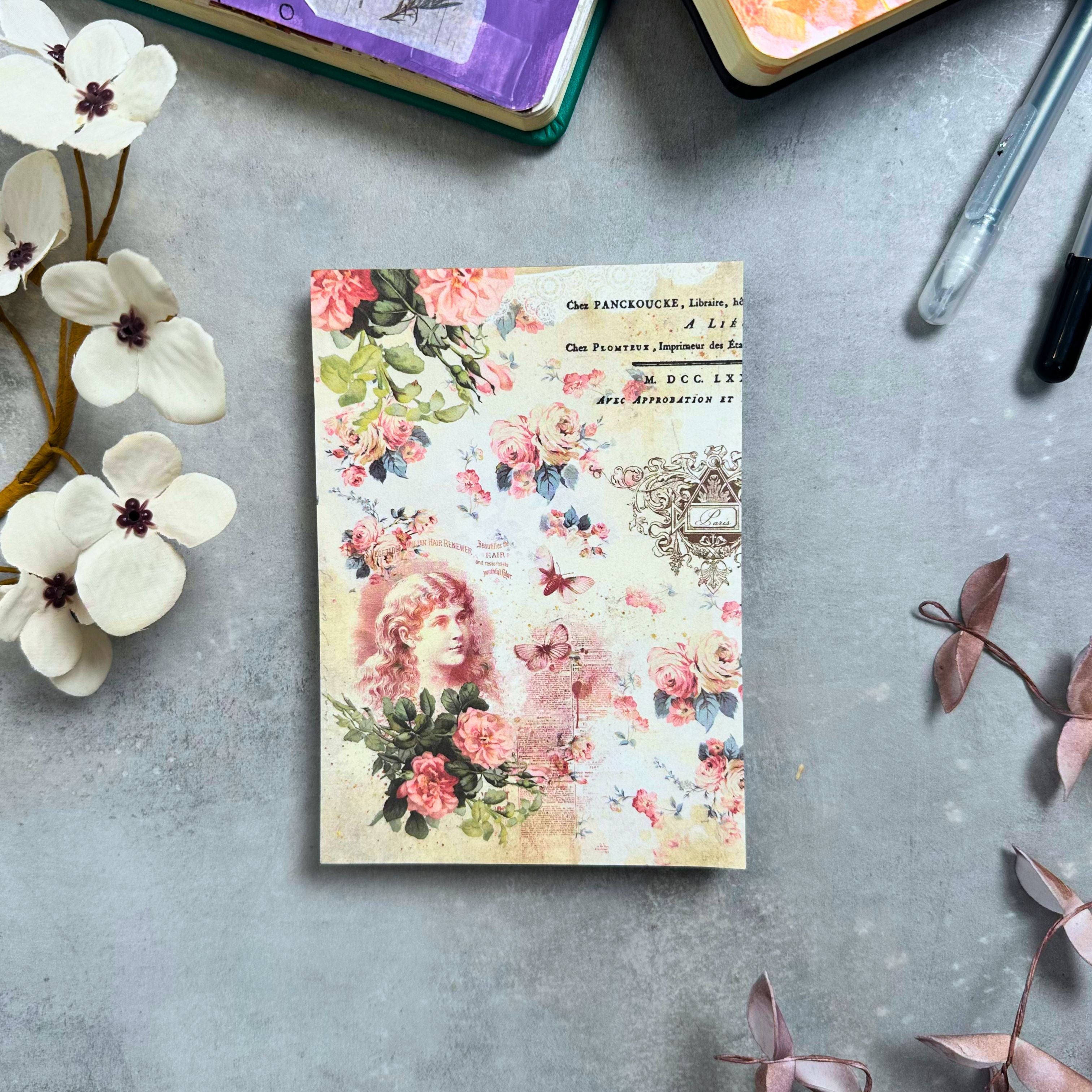 Designpapir - feminine noter