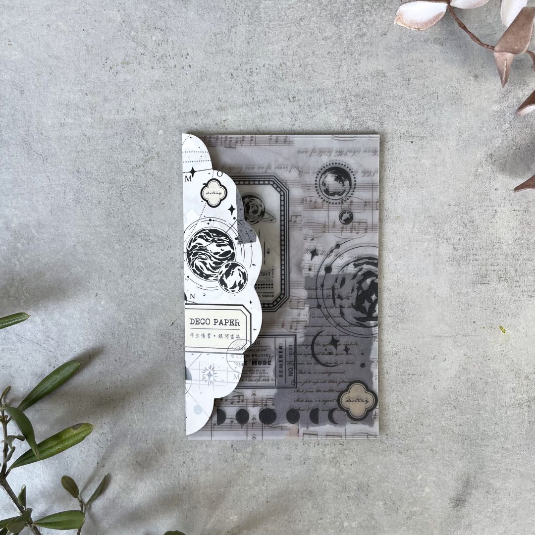 Designpapir - rummet og noter