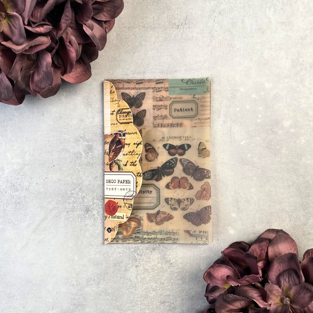 Designpapir - naturlige noter