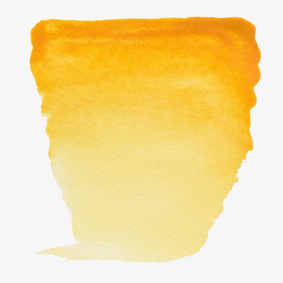 Gamboge half pan, Van Gogh akvarelmaling