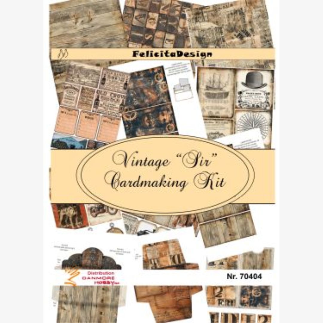 Designpapir i en retrostil