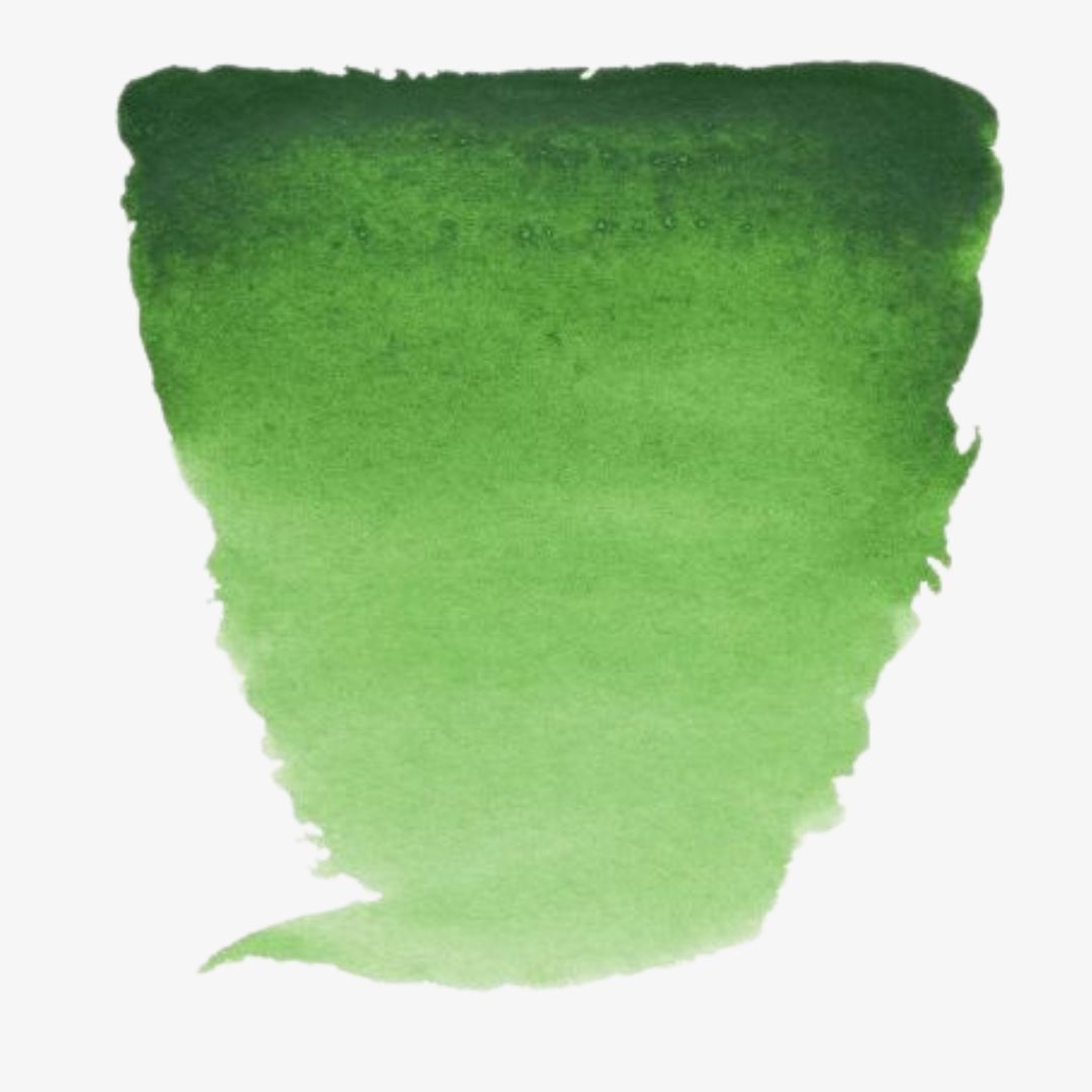 Hooker green light akvareltube, Van Gogh akvarelmaling