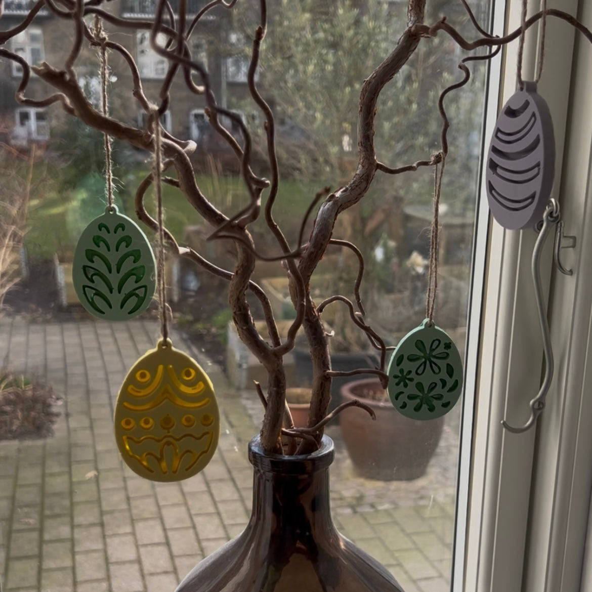 Påskeæg dekoration - støbeform