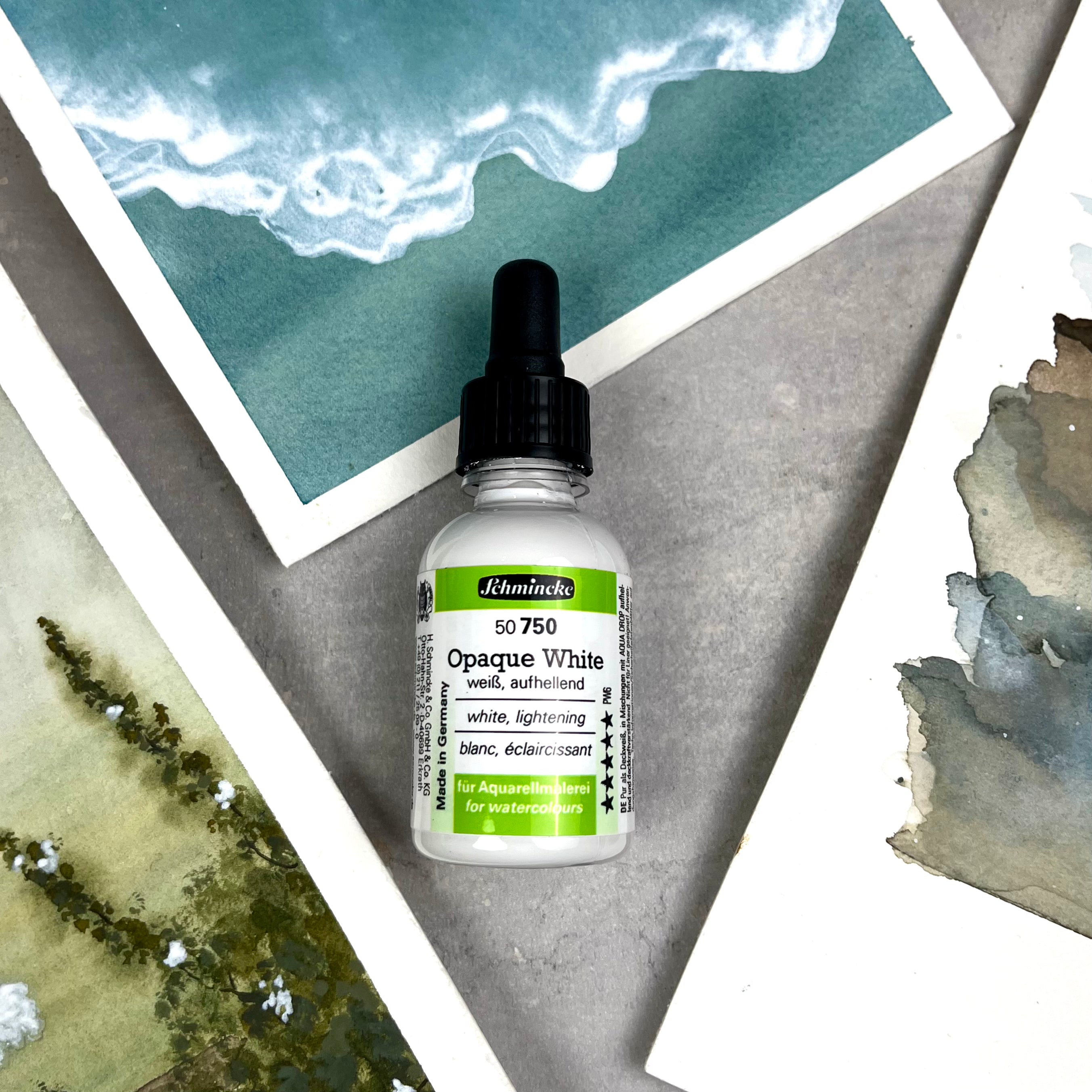 Schmincke hvid AQUA Drop