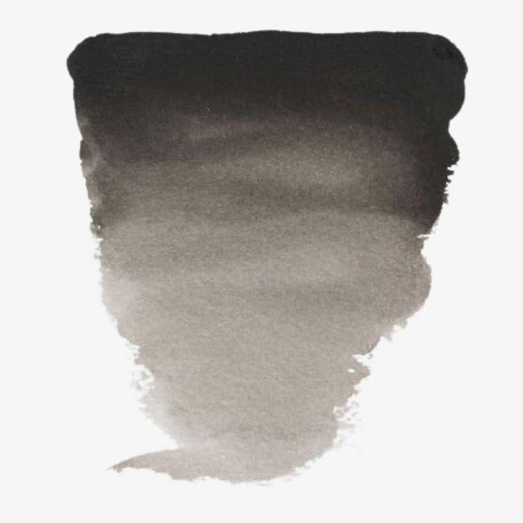 Ivory black akvareltube, Van Gogh akvarelmaling