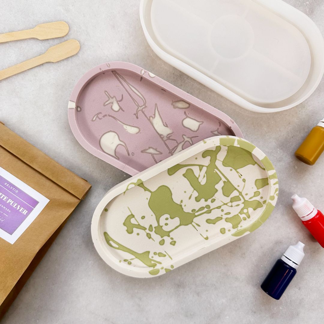 Digitalt støbe kit: DIY Oval bakke