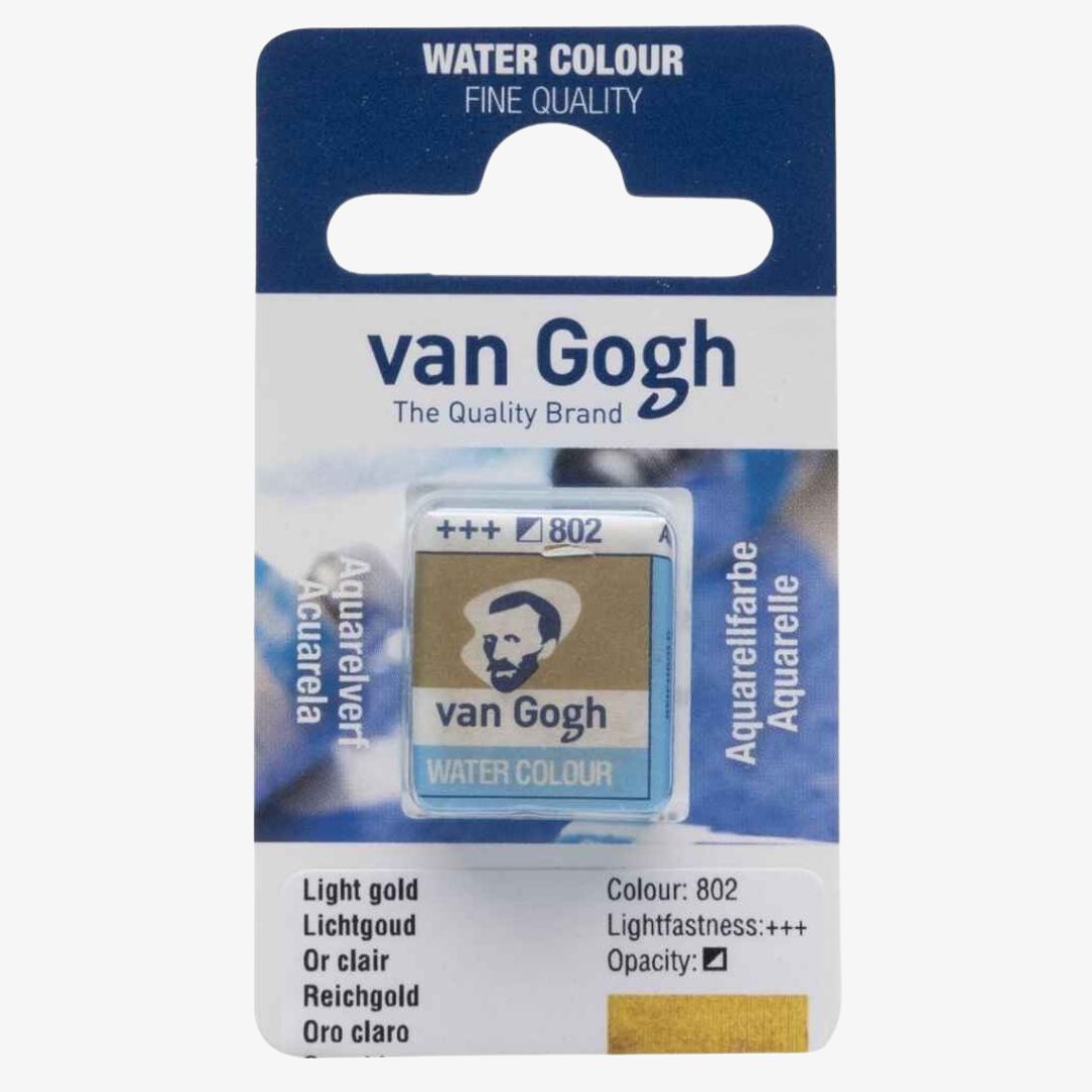 Light Gold half pan, Van Gogh