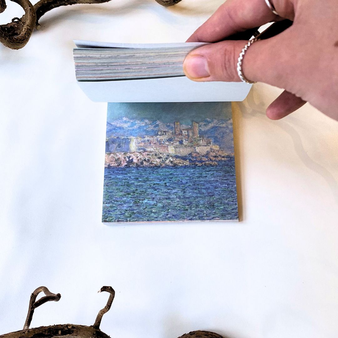 Designpapir med impressionistiske motiver