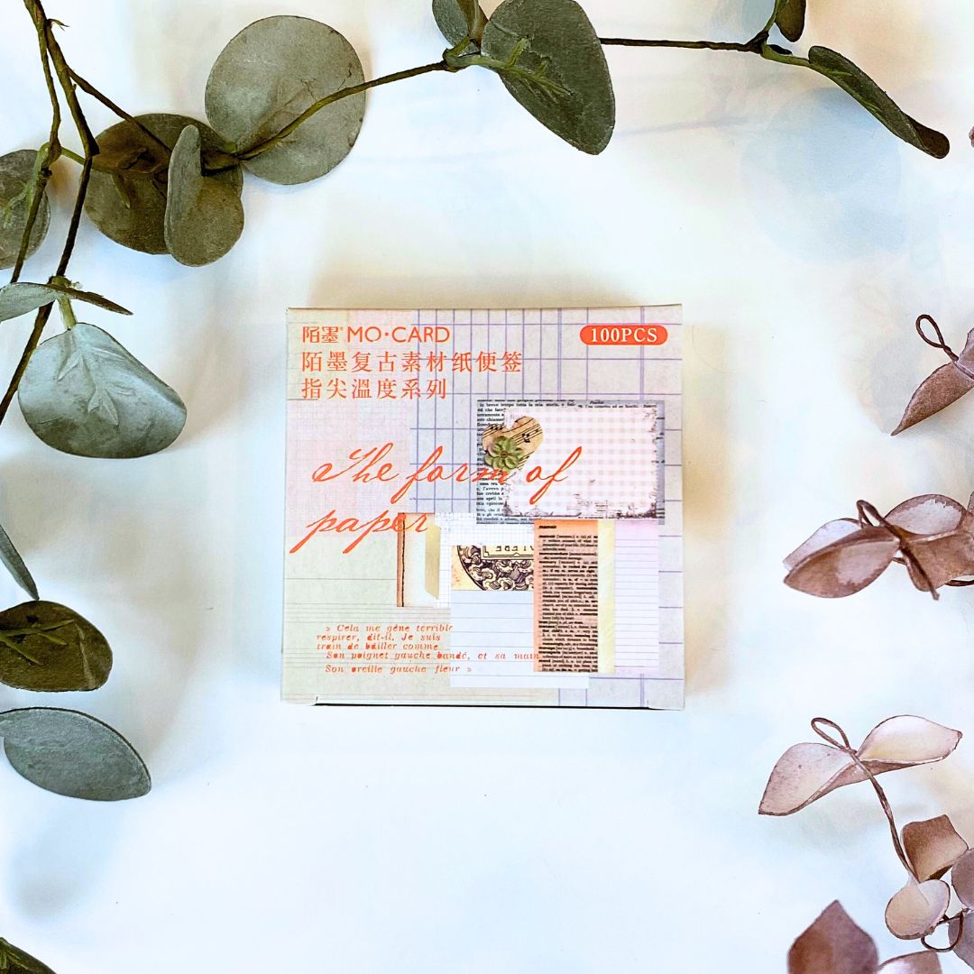 Notespapir i flere designs