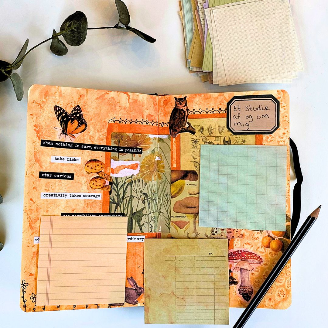 Notespapir i flere designs