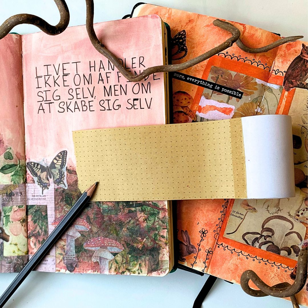 Papirtape med prikker