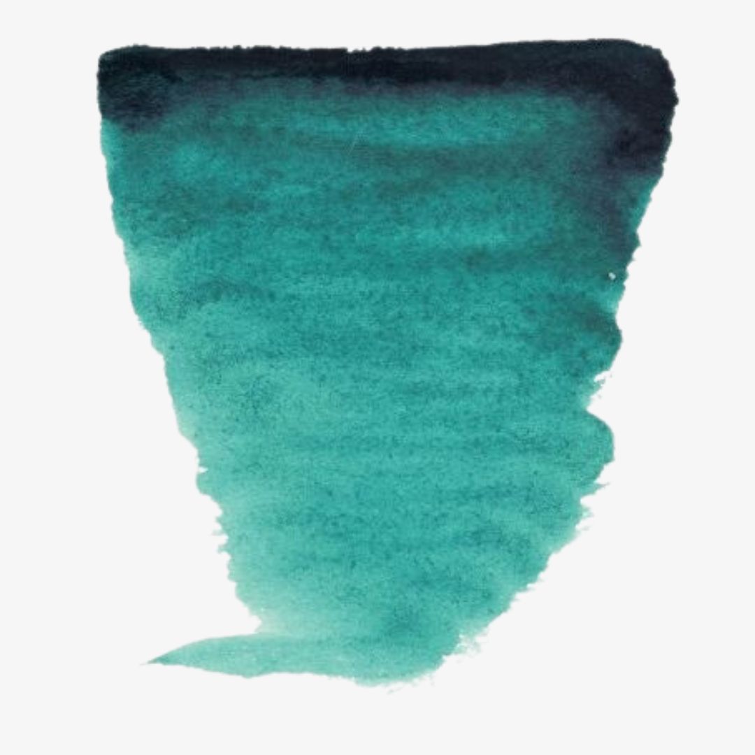 Phthalo green akvareltube, Van Gogh akvarelmaling