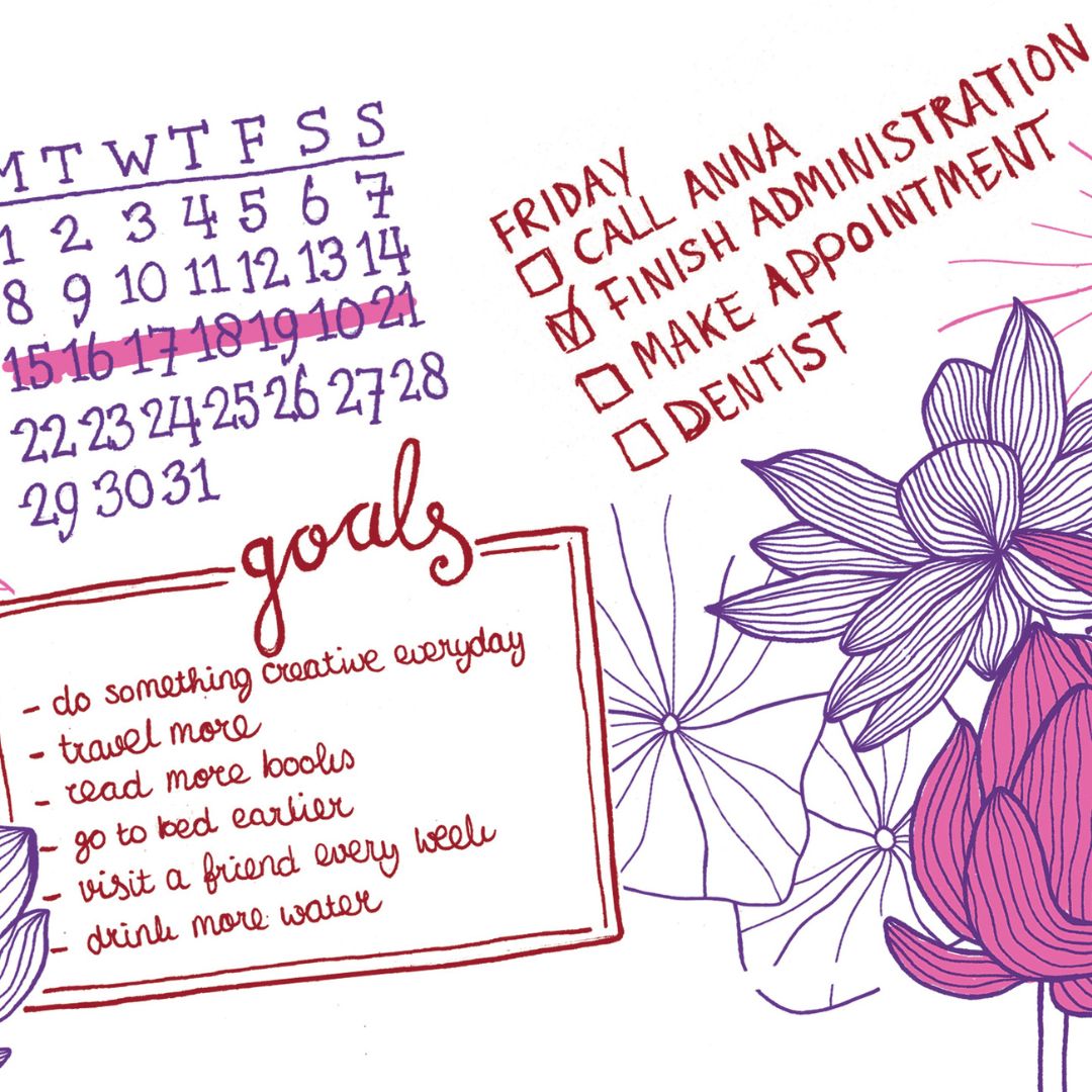 Fineliner sæt med 9 farver, Sakura Pigma Micron 05