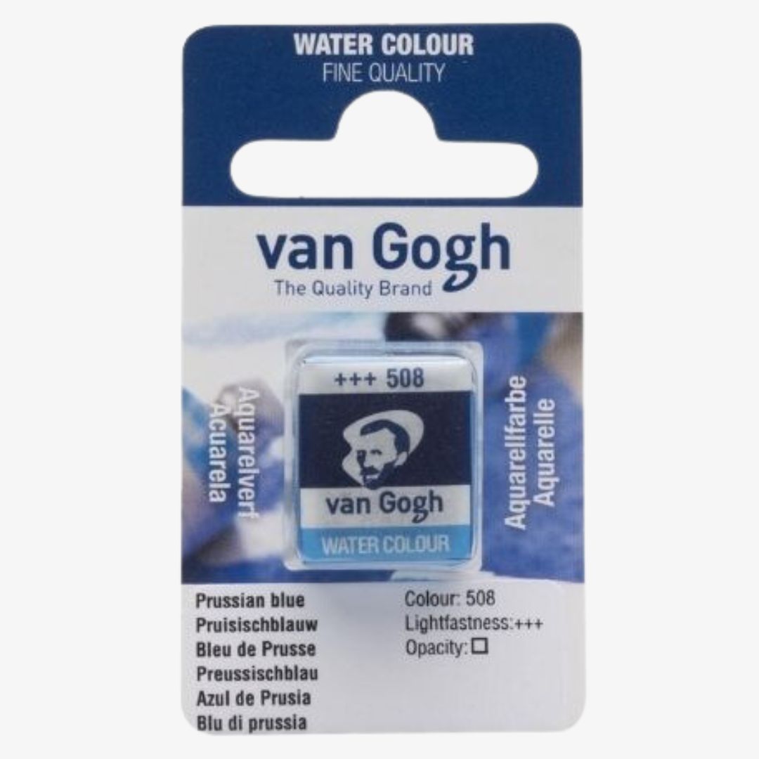 Prussian blue half pan, Van Gogh